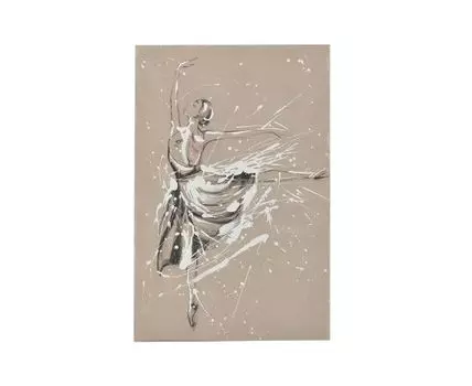 Картина (бежевый, белый, 60)