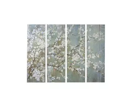 Картина Цветущая вишня из 4-x частей