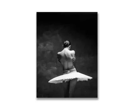 Картина на холсте Балерина в пачке