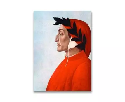 Картина на холсте Данте