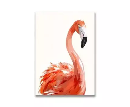 Картина на холсте Фламинго №4