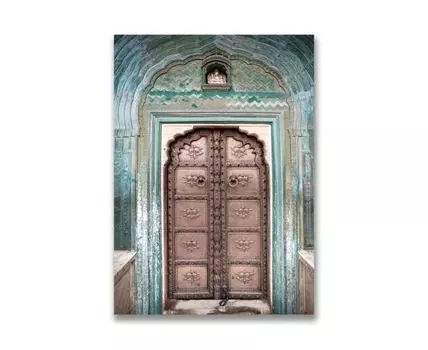Картина на холсте Индийская дверь