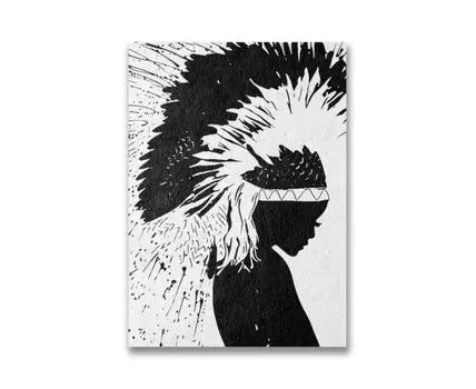 Картина на холсте Индийская женщина