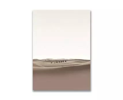 Картина на холсте Караван в пустыне