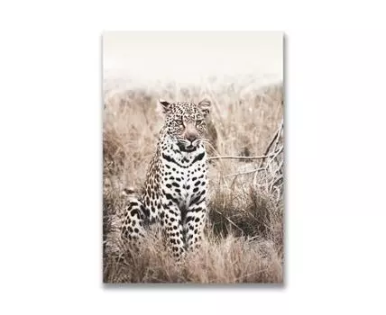 Картина на холсте Леопард №3