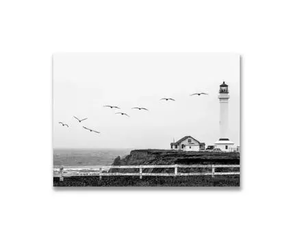 Картина на холсте Маяк на берегу