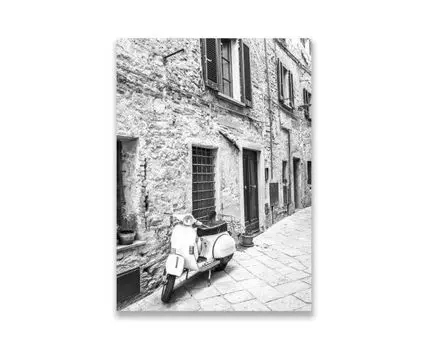 Картина на холсте Мотороллер