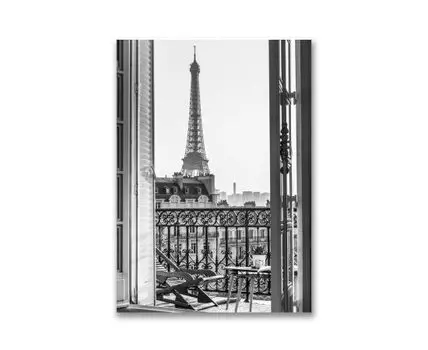 Картина на холсте Парижский балкон