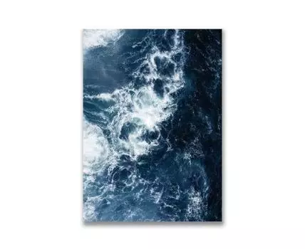 Картина на холсте Шторм с высоты