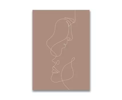 Картина на холсте Силуэт №6