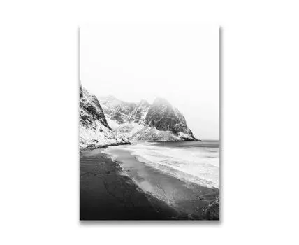 Картина на холсте Скалы у океана