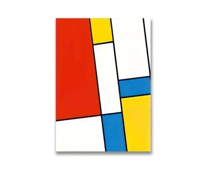 Картина на холсте Стиль Мондриана №1