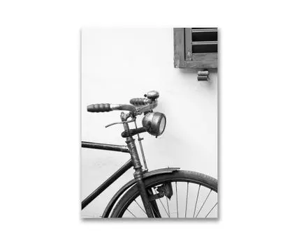 Картина на холсте Винтажный велосипед