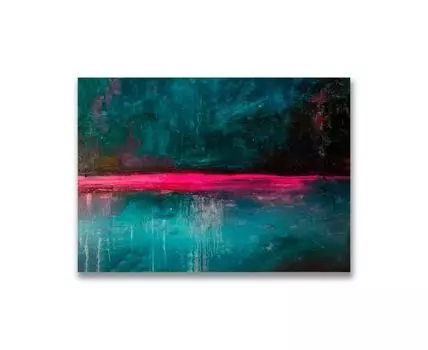 Картина на холсте Закат над морем