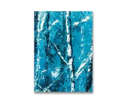 Картина на холсте Зимняя береза