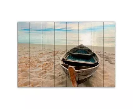 Картина Одинокая лодка