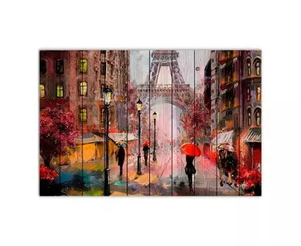 Картина Парижские зонтики
