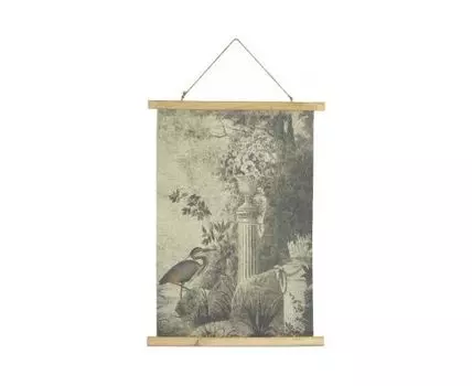 Картина подвесная "Цапля"