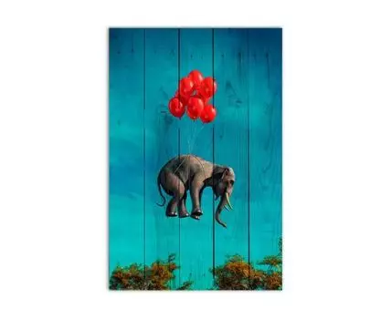 Картина Слон с шариками