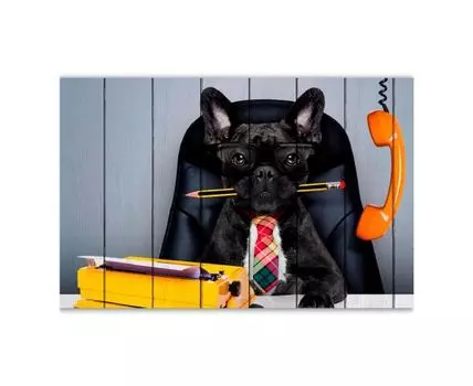 Картина Собака Босс