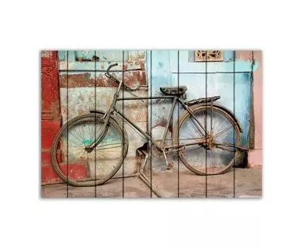 Картина Старый велосипед