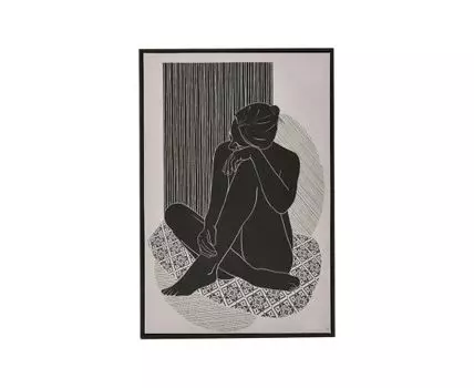 Картина в раме (Черный, 60)