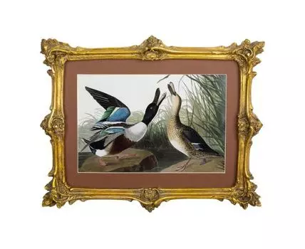 Картина в раме, под старину