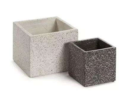 Кашпо Bransc (Серый, 26-17)