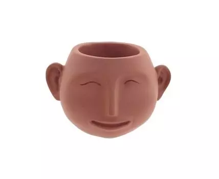 Кашпо Faces (оранжевый, 12)