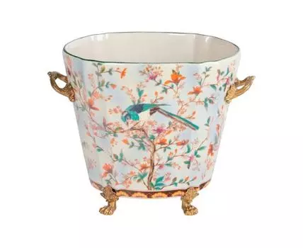 Кашпо (с рисунком, 21)
