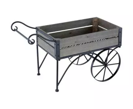 Кашпо Тележка