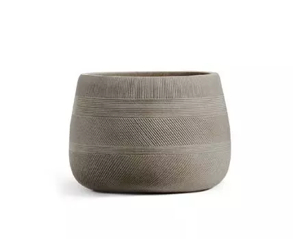 Кашпо TREEZ ERGO Graphics Низкая