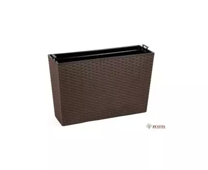 Кашпо WERBENA Rattan шоколад