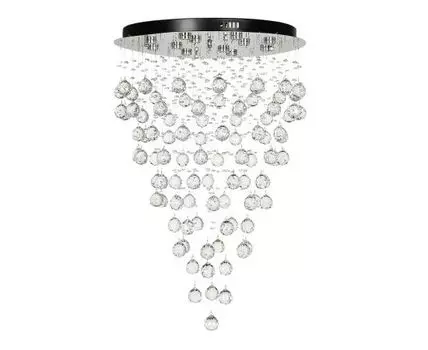 Каскадная люстра Arti Lampadari Flusso Nickel