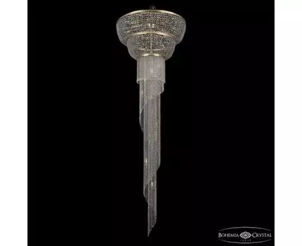 Каскадная люстра Bohemia Ivele спираль Crystal 8311
