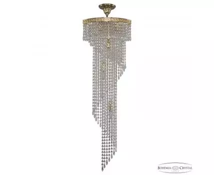 Каскадная люстра Bohemia Ivele спираль Crystal 8311