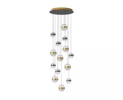 Каскадная люстра Odeon Light RONI