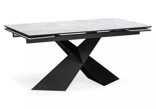 Керамический стол Хасселвуд 160(220)х90х77 carla larkin / черный