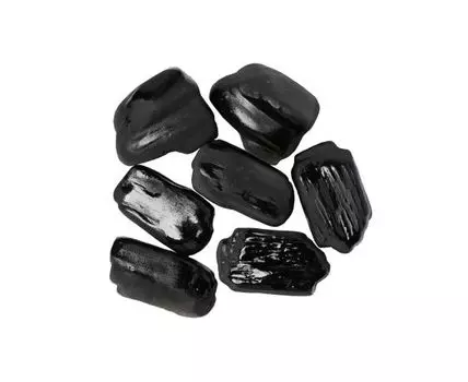 Керамический уголь матово-глянцевый - 7 шт (Черный, 7)