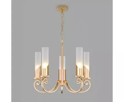 Классическая подвесная люстра 60117/5 золото