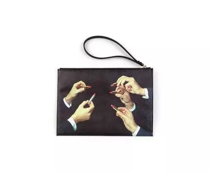 Клатч Lipsticks black (Черный, 3)