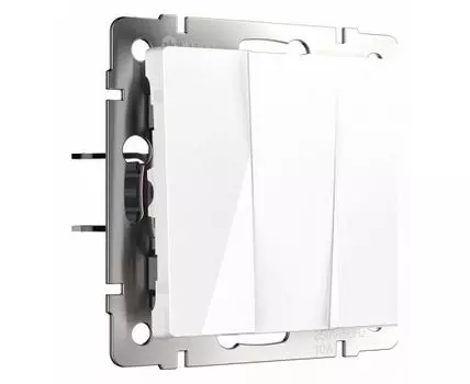 Клавиши для выключателя трехклавишного Werkel белый W1130001