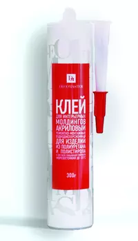 Клей акрил. Decomaster - Ремонтно-монтажный 0,3 кг /-20°C/ (картридж)