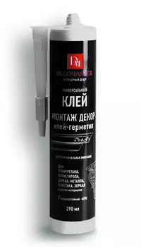Клей-герметик Decomaster Монтаж-Декор