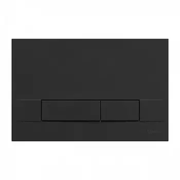 Кнопка смыва Lemark BIT для инсталляции, механическая, черный матовый SOFT TOUCH