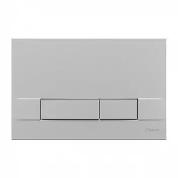 Кнопка смыва Lemark BIT для инсталляции, механическая, хром матовый