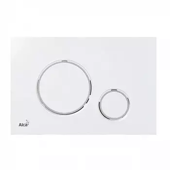 Кнопка управления для скрытых систем инсталляции, белый/хром-глянец, арт. M770