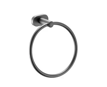 Кольцо для полотенец Shevanik SG5106T, оружейная сталь