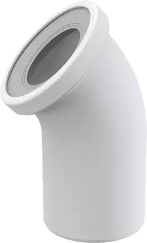 Колено для унитаза 45°, арт. A90-45