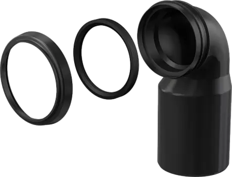 Колено стока, комплект 90/110, арт. M906